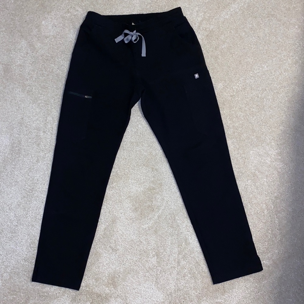 Figs Yola Skinny Scrub Pant Black XS/Petite